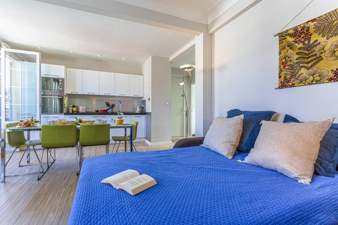 Berlioz 1 - City Center 2 Rooms - Last Floor Nizza Exterior foto