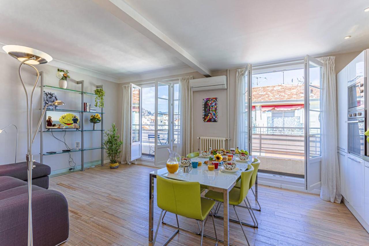 Berlioz 1 - City Center 2 Rooms - Last Floor Nizza Exterior foto
