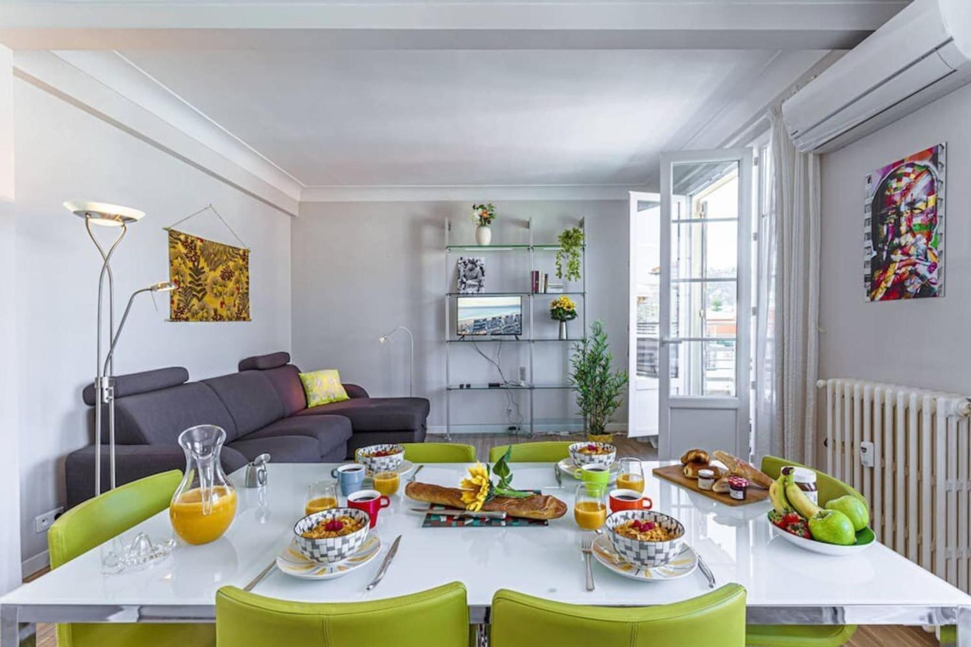 Berlioz 1 - City Center 2 Rooms - Last Floor Nizza Exterior foto