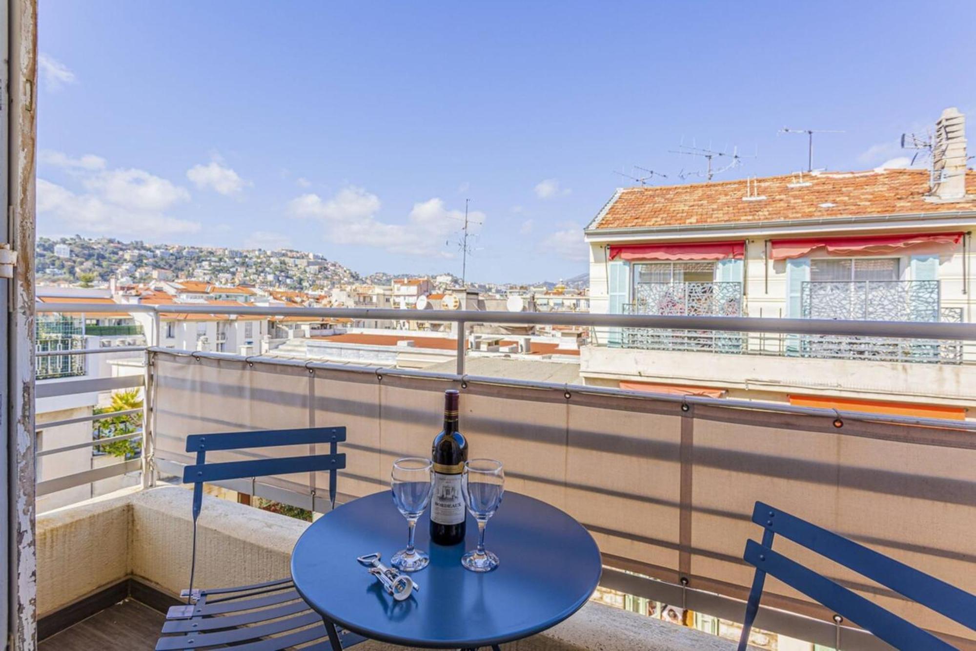 Berlioz 1 - City Center 2 Rooms - Last Floor Nizza Exterior foto