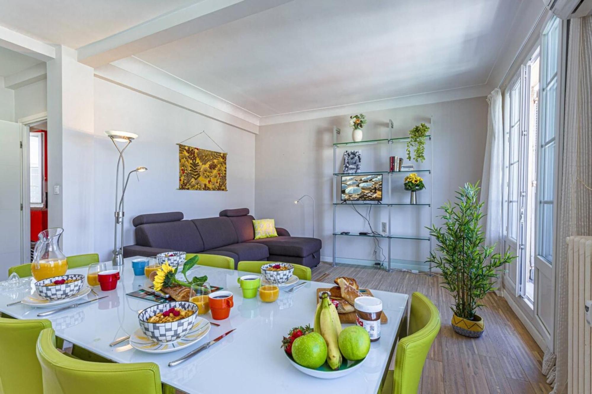 Berlioz 1 - City Center 2 Rooms - Last Floor Nizza Exterior foto