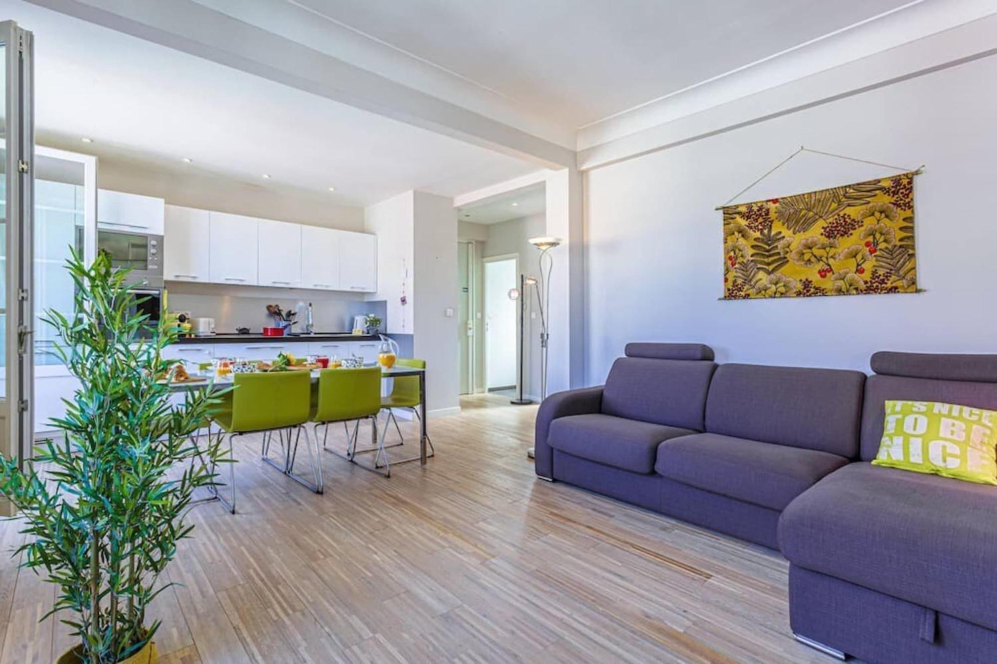 Berlioz 1 - City Center 2 Rooms - Last Floor Nizza Exterior foto